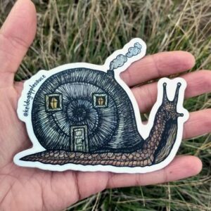 Snail Time Sticker